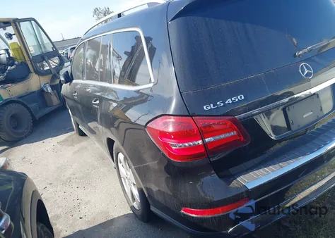 2018 Mercedes-Benz Gls 450 4Matic из США, поврежденный, VIN 4JGDF6EE9JB059136